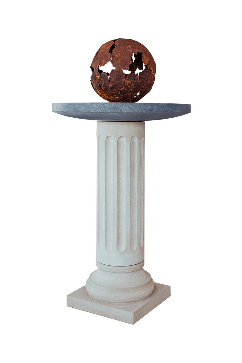 Niklas-Kraus-Garten-Dekosäule-Udelfanger-Sandstein